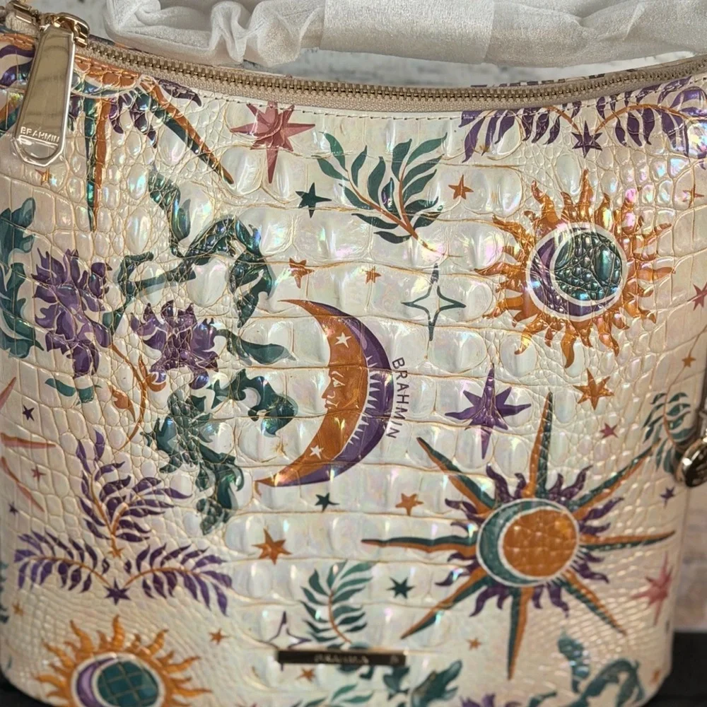 Brahmin Katie vitality crossbody NWT moon stars Sun price firm - Picture 2 of 10